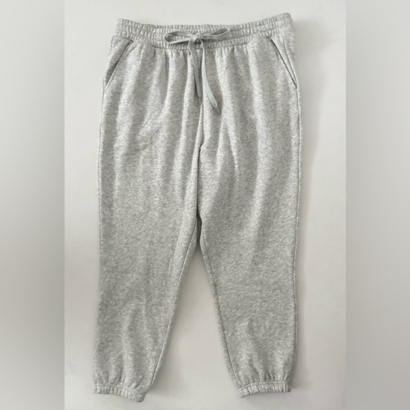Fabletics Justin Joggers Sweatpants Heather Grey pockets plus size 1x - Picture 2 of 8